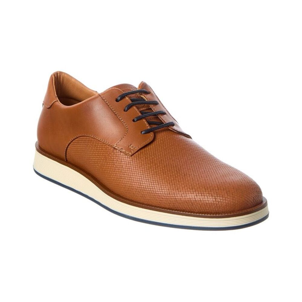 Dune London Leather Sneaker, Brown